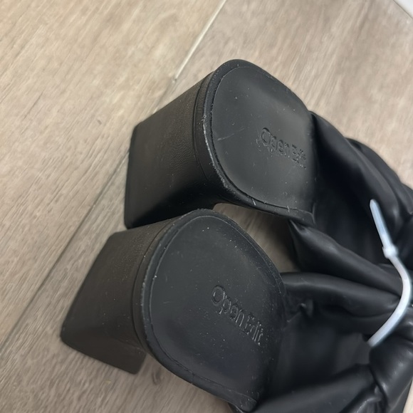 NEW! Open Edit Black Saydee Sandal - Size 5.5 - Picture 7 of 11